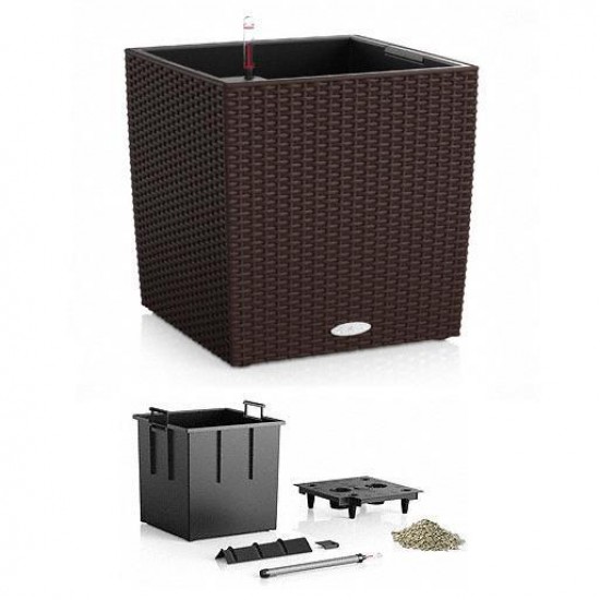 LECHUZA Cube New 40 Mokka LECHUZA Cube New 40 Mokka